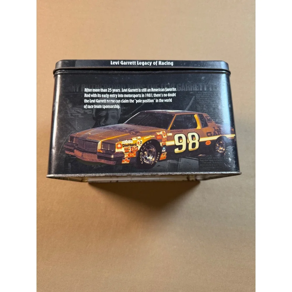 Levi Garrett Chewing Tobacco 25th Anniversary Legacy of Racing Tin Container